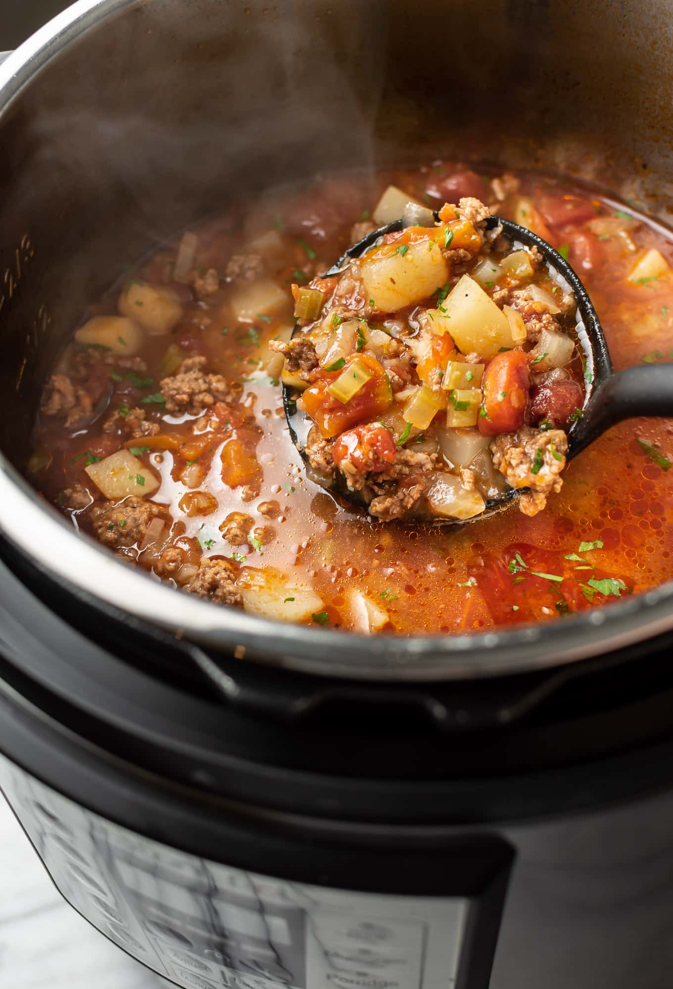 Easy Instant Pot Hamburger Soup: 30-Minute Weeknight Comfort